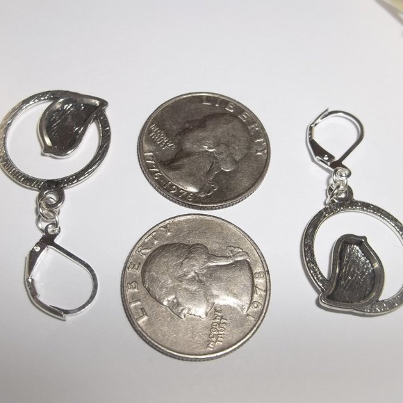Earring, Bird Earring, Silver Bird Earring, Bird Jewelry, Earring Set, NWT D057 - Picture 4 of 9